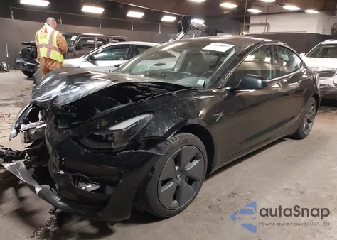 2021 Tesla Model 3 Standard Range Plus Rear-Wheel Drive from USA, damaged, VIN 5YJ3E1EA3MF029781